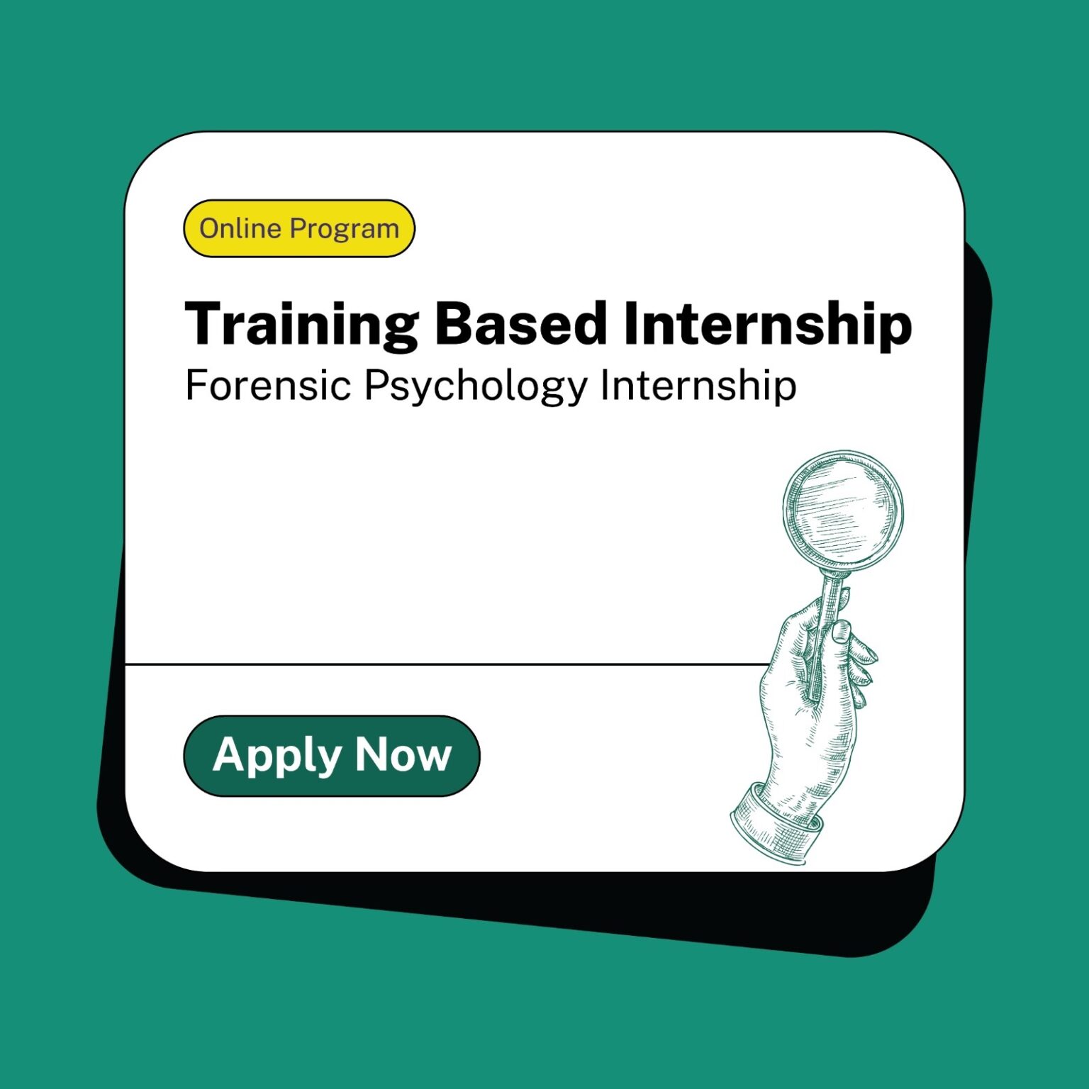 Forensic Psychology Internship Cognizavest Online Class