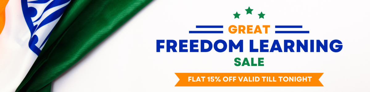 White Simple Happy Independence Day LinkedIn Banner (1)