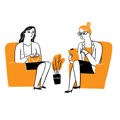 doctor-counselor-is-talking-someone-who-has-problem-vector-illustration-hand-drawing-doodle-style